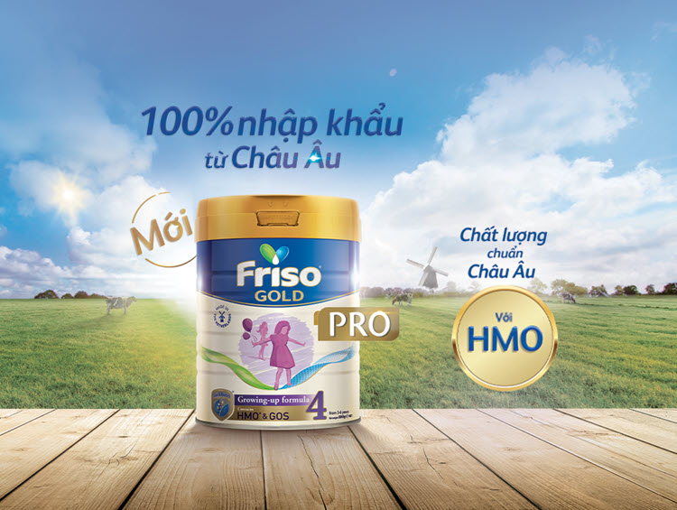 sữa Friso Gold Pro - sữa cho bé dưới 1 tuổi