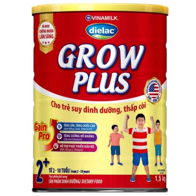 Trẻ biếng ăn có nên sử dụng Dielac Grow Plus 2+