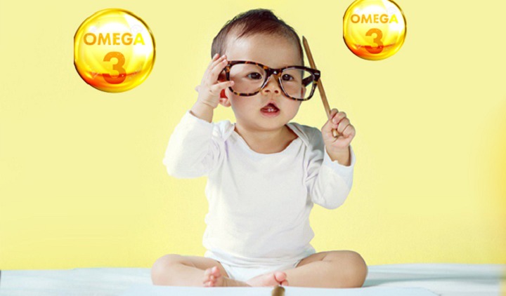 cách bổ sung Omega 3 cho bé