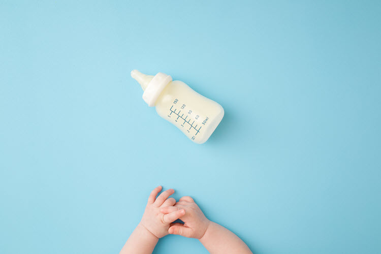 sữa mát tăng cân cho bé dưới 1 tuổi