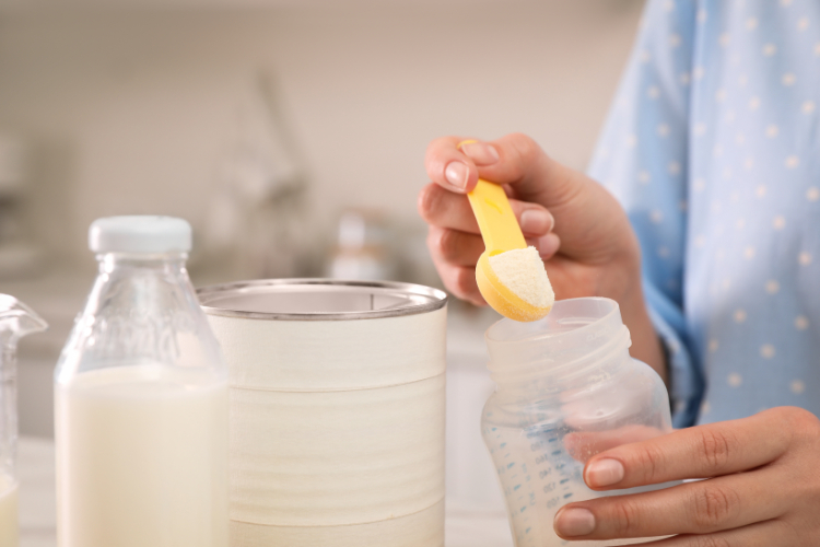 sữa dành cho trẻ bị nhiễm khuẩn đường ruột