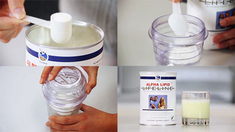 hướng dẫn sử dụng sữa Alpha Lipid