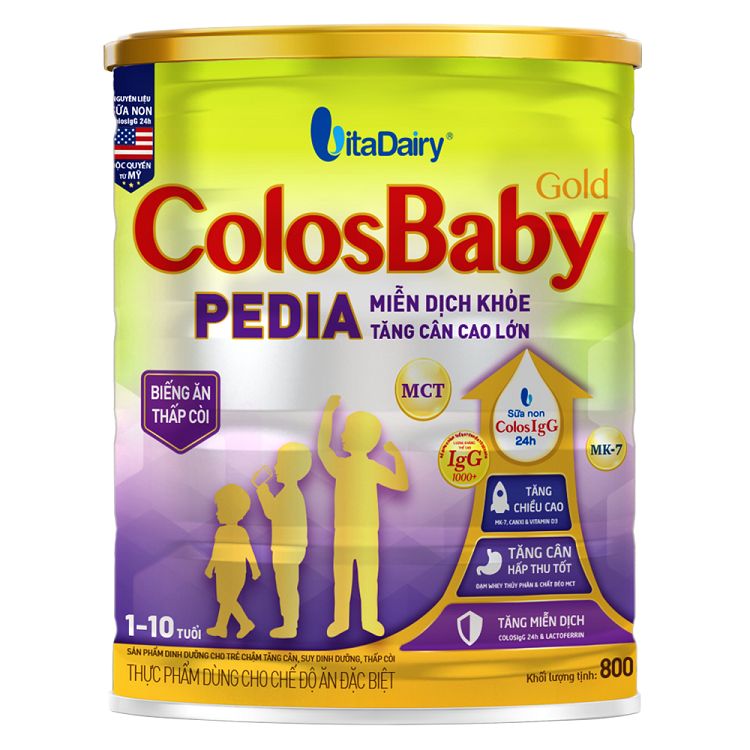 sữa colosbaby gold pedia