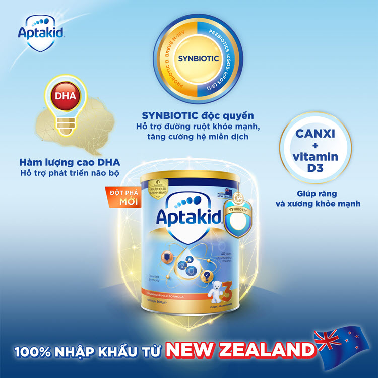 sữa bột của New Zealand cho trẻ sơ sinh