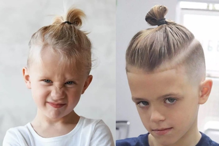 các kiểu tóc cho bé trai 3 tuổi