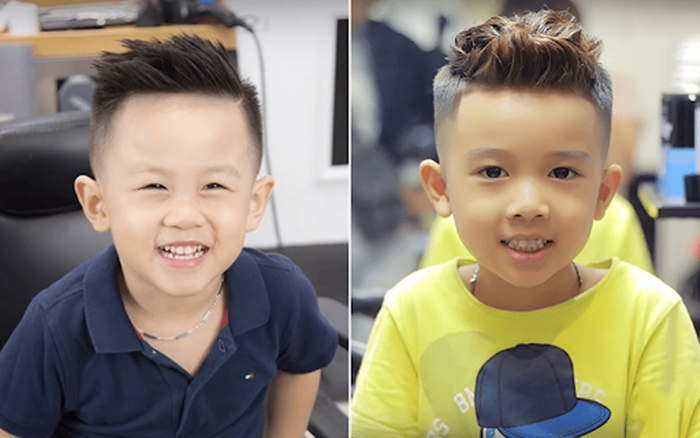 các kiểu tóc cho bé trai 1 tuổi
